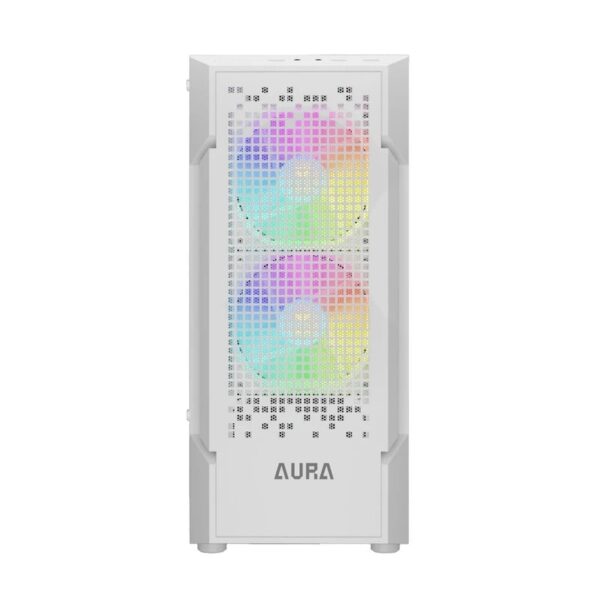 کیس کامپیوتر گیم دیاس مدل AURA GC7 WH