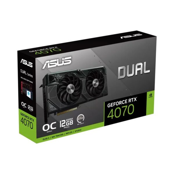 کارت گرافیک ایسوس مدل VGA ASUS RTX 4070 DUAL 12G