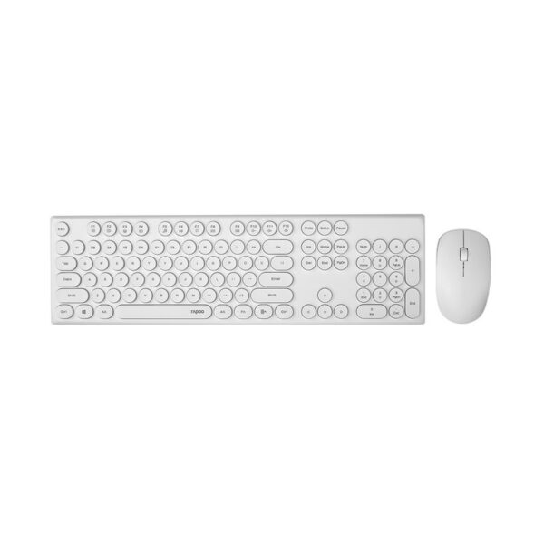 کیبورد و موس بی سیم رپو X260S WHITE