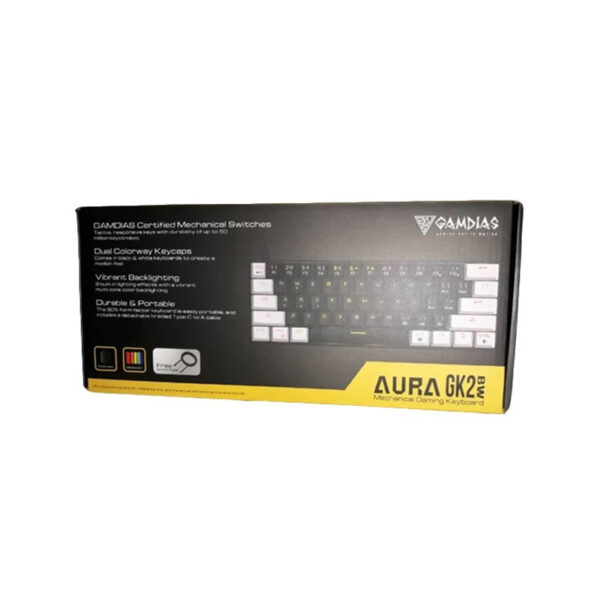 کیبورد گیم دیاس مدل AURA GK2