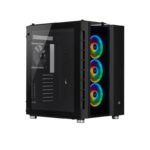 کیس کورسیر Crystal Series 680X RGB Black