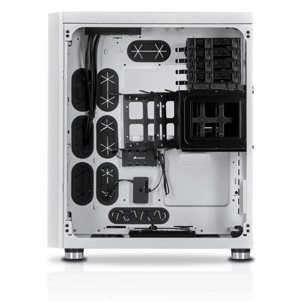 کیس کورسیر Crystal Series 680X RGB White