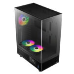 کیس کامپیوتر گیم دیاس GAMDIAS ATLAS E1 BLACK - Image 4