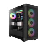 کیس کامپیوتر گیم دیاسGAMDIAS ATHENA M3 BLACK - Image 2