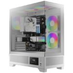 کیس کامپیوتر گیم دیاس مدل GAMDIAS ATLAS M1 WHITE