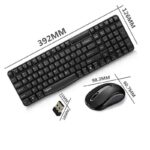 کیبورد و ماوس رپو مدل RAPOO X1800S-BLACK - Image 11