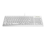 کیبورد جنیوس  JENUIS SLIMSTAR Q200 WHITE - Image 3