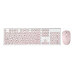 کیبورد و ماوس بی سیم رپو Rapoo X260S Wireless Keyboard & Mouse PINK