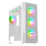 کیس کامپیوتر گیمینگ اوست مدل GT-AV12-MW WHITE