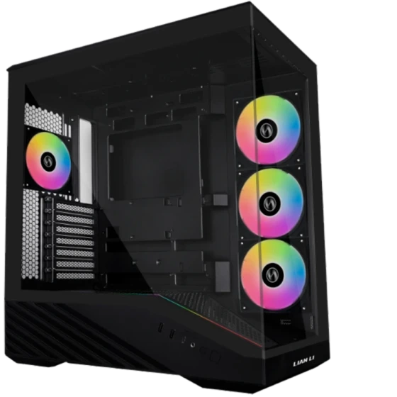 560x560 کیس لیان لی مدل LIAN LI VECTOR V100R BLACK - Image 1