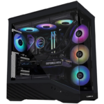 کیس لیان لی مدل LIAN LI VECTOR V100R BLACK - Image 3