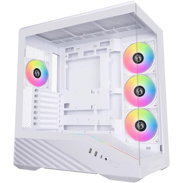 KWKs-habTKLWMDDP کیس لیان لی مدل LIAN LI VECTOR V100R WHITE - Image 1