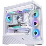 کیس لیان لی مدل LIAN LI VECTOR V100R WHITE - Image 3