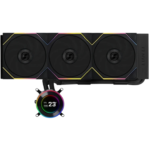 خنک کننده پردازنده مایع لیان لی مدل LIAN LI HYDROSHIFT 2 LCD 360T BLACK - Image 2