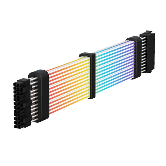 images کابل اسلیو گرافیک GAMEMAX مدل 3*8 PIN BLACK - Image 1