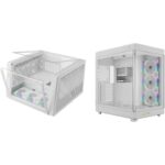 کیس کامپیوتر گیم دیاس مدل GAMDIAS NESO P1 PRO WHITE - Image 3