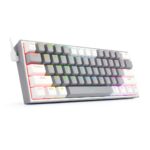 کیبورد مکانیکال ردراگون مدل REDRAGON FIZZ K617 GREY/WHITE