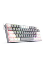 کیبورد مکانیکال ردراگون مدل REDRAGON FIZZ K617 GREY/WHITE