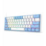 کیبورد مکانیکال مدل FIZZ K617 WHITE/BLUE برند ردراگون