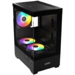 کیس کامپیوتر گیم دیاس مدل GAMDIAS AURA GC102M BLACK - Image 2
