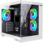 کیس کامپیوتر اوست مدل GT-AQ12-BW Mid Tower سفید