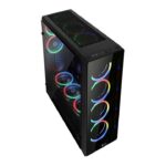 کیس کامپیوتر مستر تک T500 RGB Mid Tower مشکی - تصویر 2