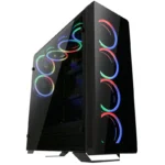 کیس کامپیوتر مستر تک T500 RGB Mid Tower مشکی - تصویر 3